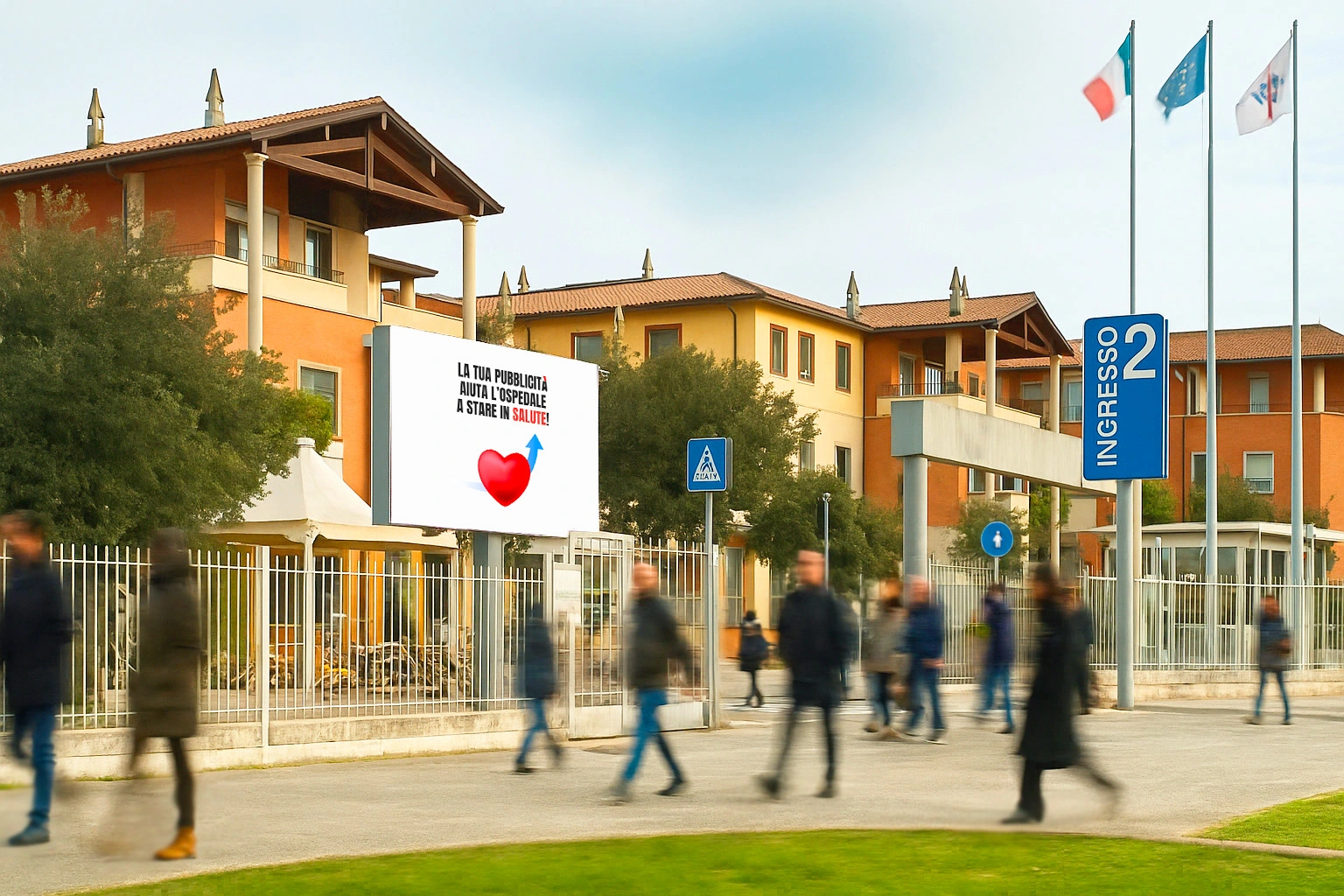 Monitor Ospedale Pisa