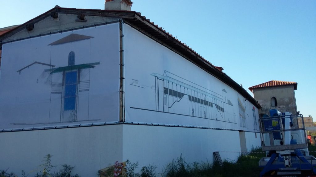 Teloni per copertura facciate maxi banner PVC outdoor