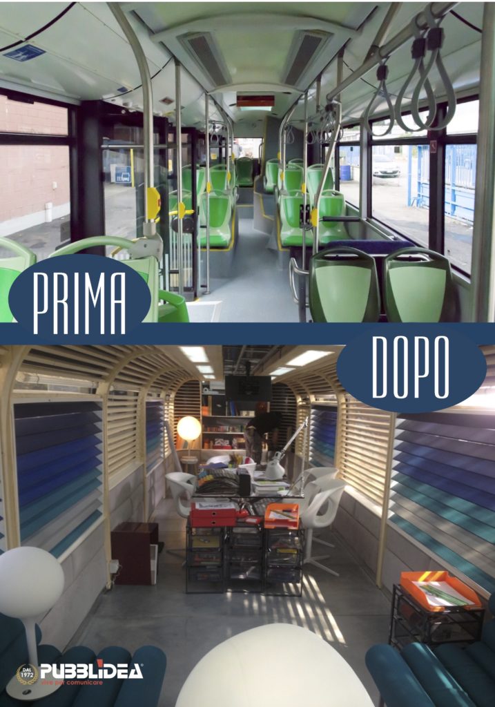 Allestimento negozi uffici eventi autobus