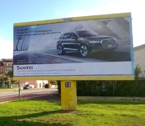 Pubblidea Srl Pisa: Poster pubblicitario stradale