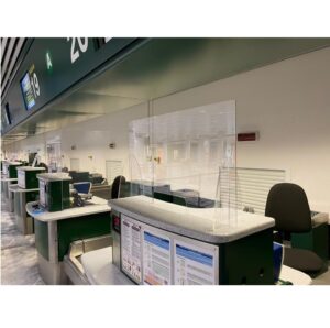 BARRIERE PARAFIATO IN PLEXIGLASS
